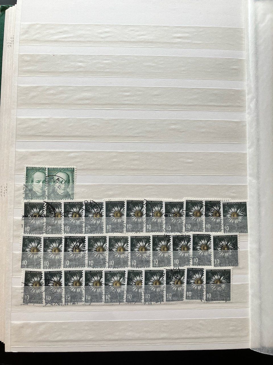 Tutti i francobolli: Pro Juventute Blumensammlung 1943-49 – Usato da Nesslau venduto da zueri6