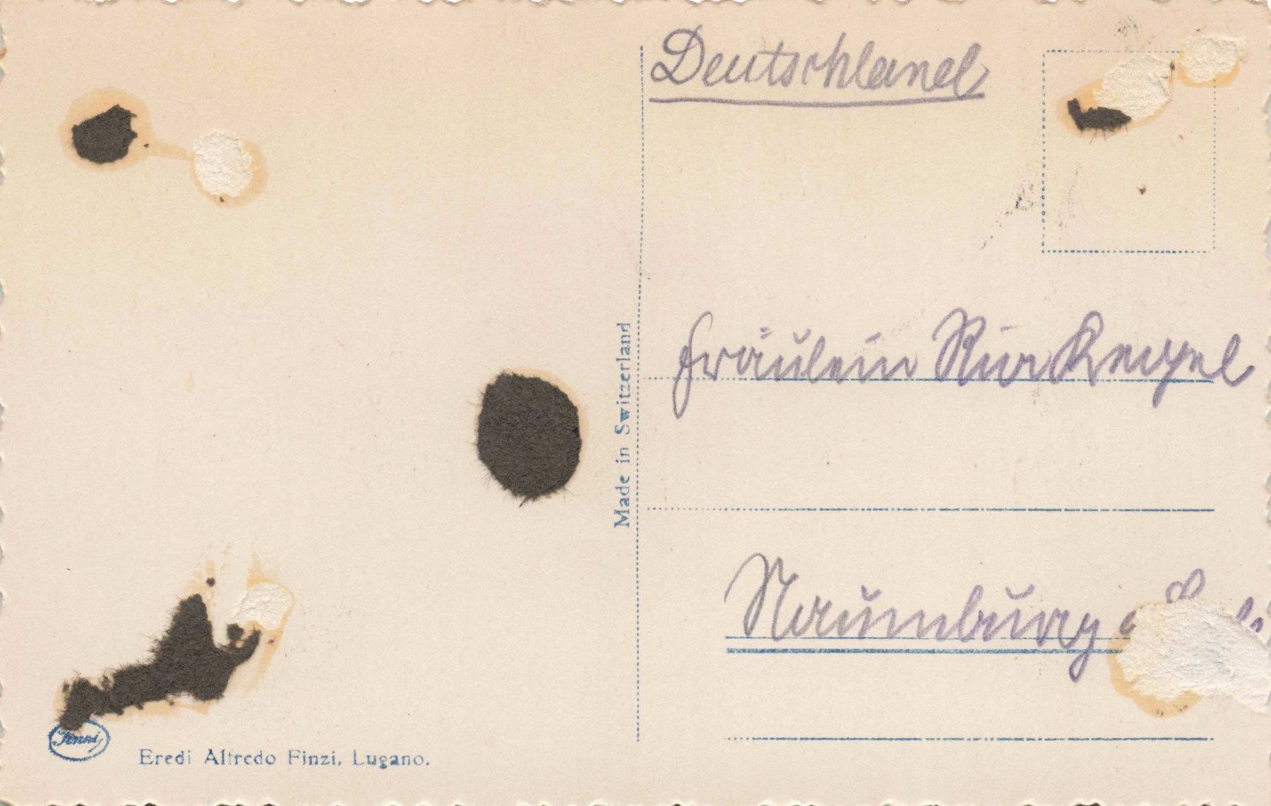 Cartoline postali: Castagnola Lugano – Usato da Biasca venduto da Blenio71 1