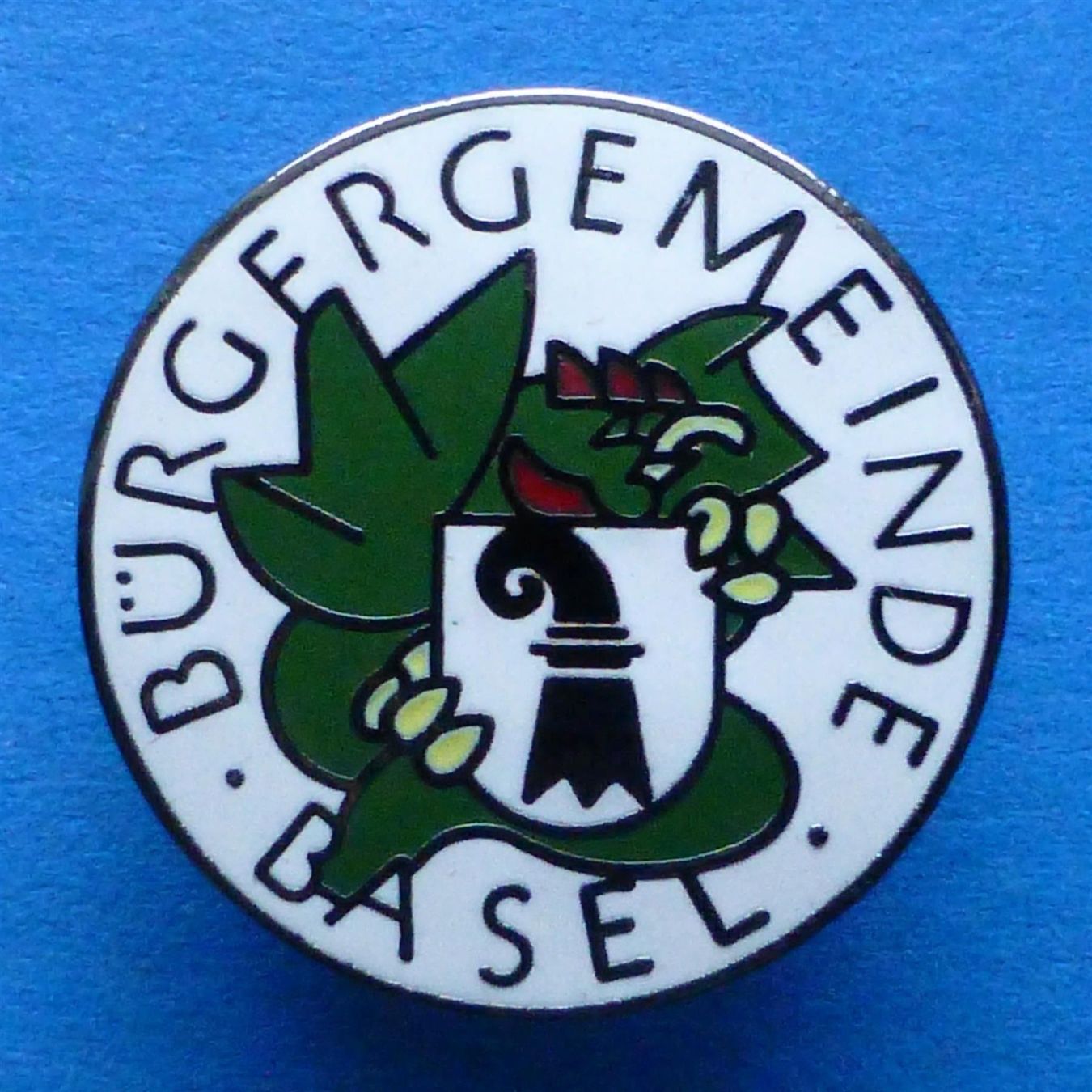 Basler Placchette & Badge: Pin Bürgergemeinde Basel – Nuovo (secondo la descrizione) da Basel venduto da Falconis