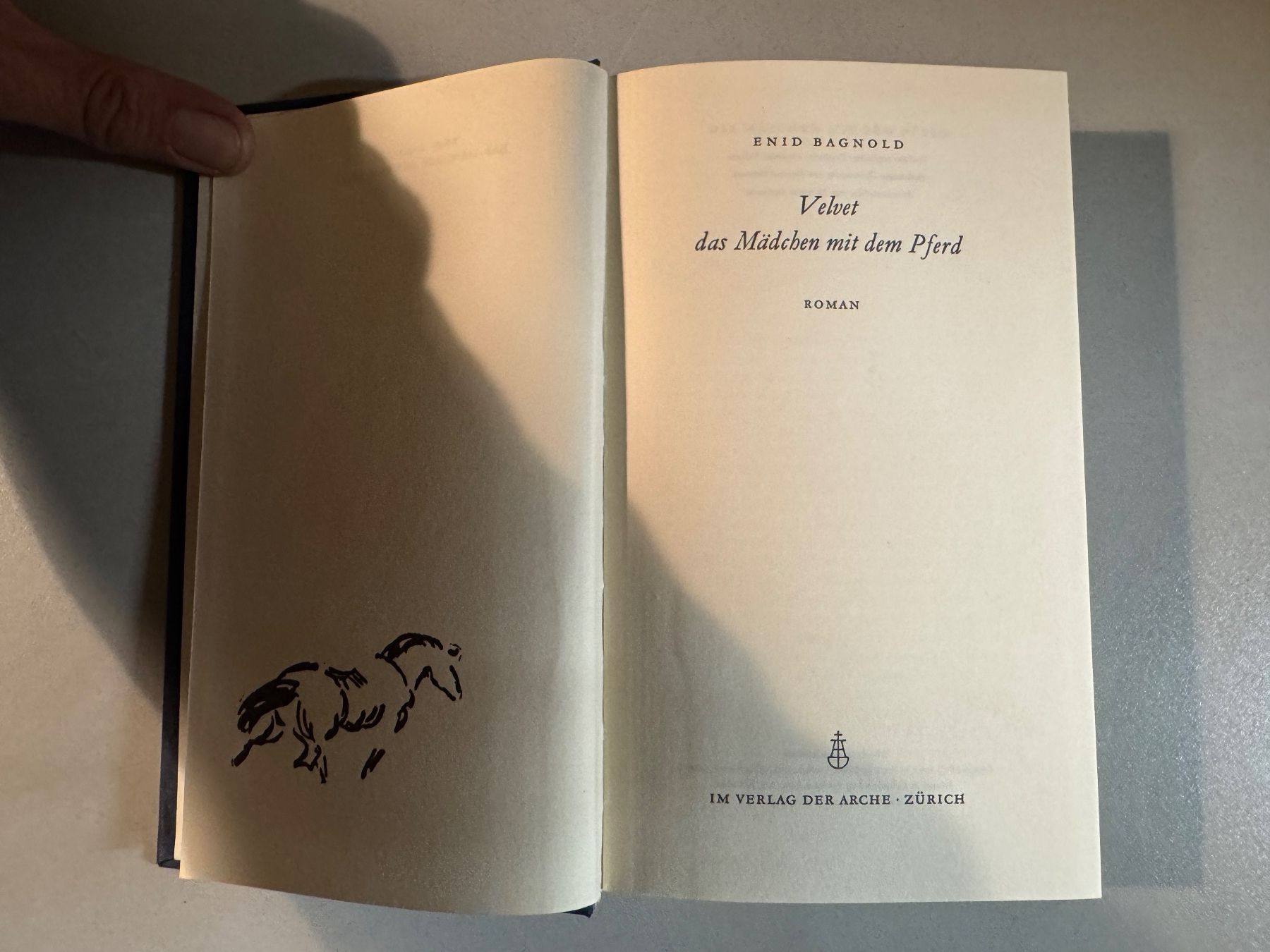 Livres: Enid Bagnold - Das Mädchen mit dem Pferd – D'occasion à Erstfeld par Mario_boe0 3