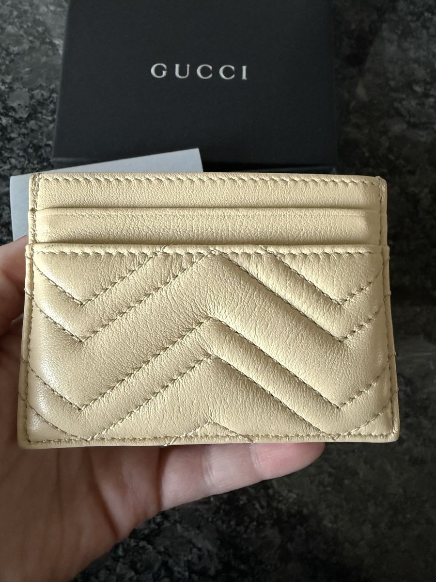 Gucci Portemonnaie: Gucci Cardholder in Butteryellow – Neu (gemäss Beschreibung) aus Rheinfelden von Sabjoo84 5