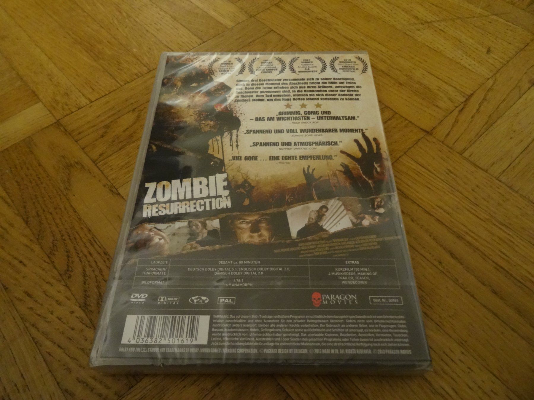 Tutti i DVDs: Horror DVD: Zombie Resurrection - Horror DVD NEU – Nuovo e nell'imballaggio originale da Olten venduto da Disc-Verkauf 1