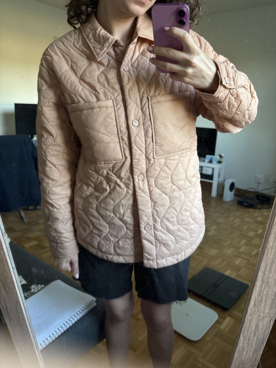 Zara Vestes: Quilted jacket light pink button-down like new – D'occasion à Winterthur par kar_5kzx 1