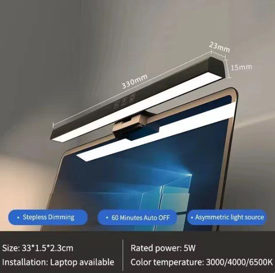 Lampade: Monitor Bildschirm Licht LED Beleuchtung 33cm mit USB Kabel – Nuovo e nell'imballaggio originale da Rorschacherberg venduto da mir_hgk2 8