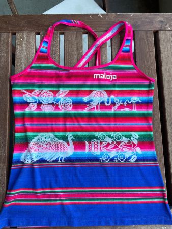 Damen Tanktop Maloja bunt Grösse M Ethno Look