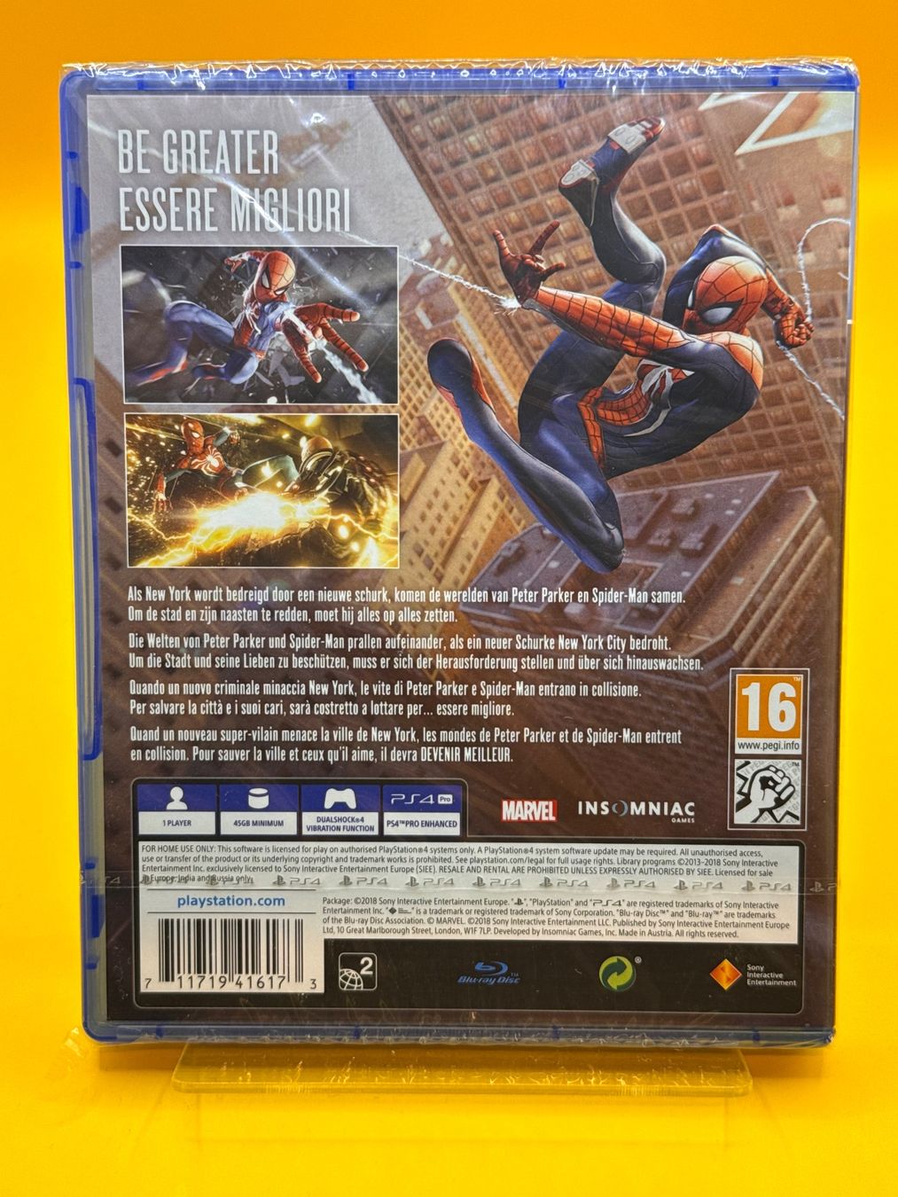 Sony Giochi: Marvel's Spider-Man PS4, Neu & OVP, Superhelden-Abenteuer! – Nuovo e nell'imballaggio originale da Oberwil b. Zug venduto da silver2024 1