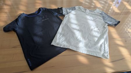 Kipsta / Decathlon Fussball T-Shirts 2er-Set Gr. 140 France