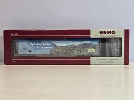 Bemo, 2288168, RhB, Volg Fläsch mittelblau, Neu