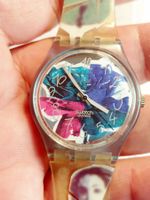 SWATCH rare Gents Photoshooting GN122 1991 neu Lauft + BATT