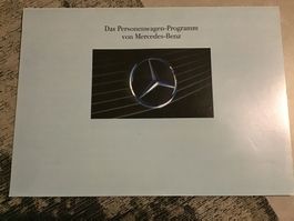 Mercedes-Benz Personenwagen Programm 16 S. Januar 1990