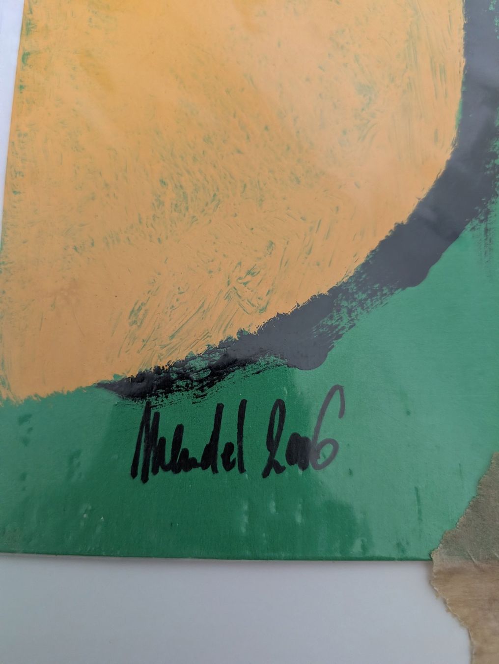 Gemälde: Oel Bild Philippe Mendel 2006 – Neu und originalverpackt aus Stans von Magas 1