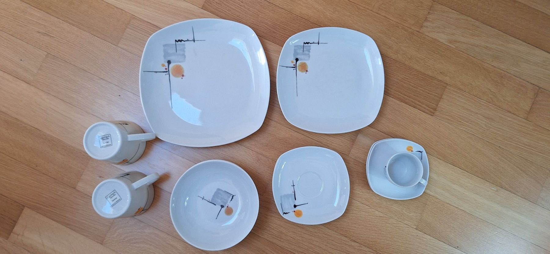 Migros Geschirrsets: Service de table, 12pcs, Cucina&Tavola/sunrise – Gebraucht aus Lussery-Villars von pousinete02