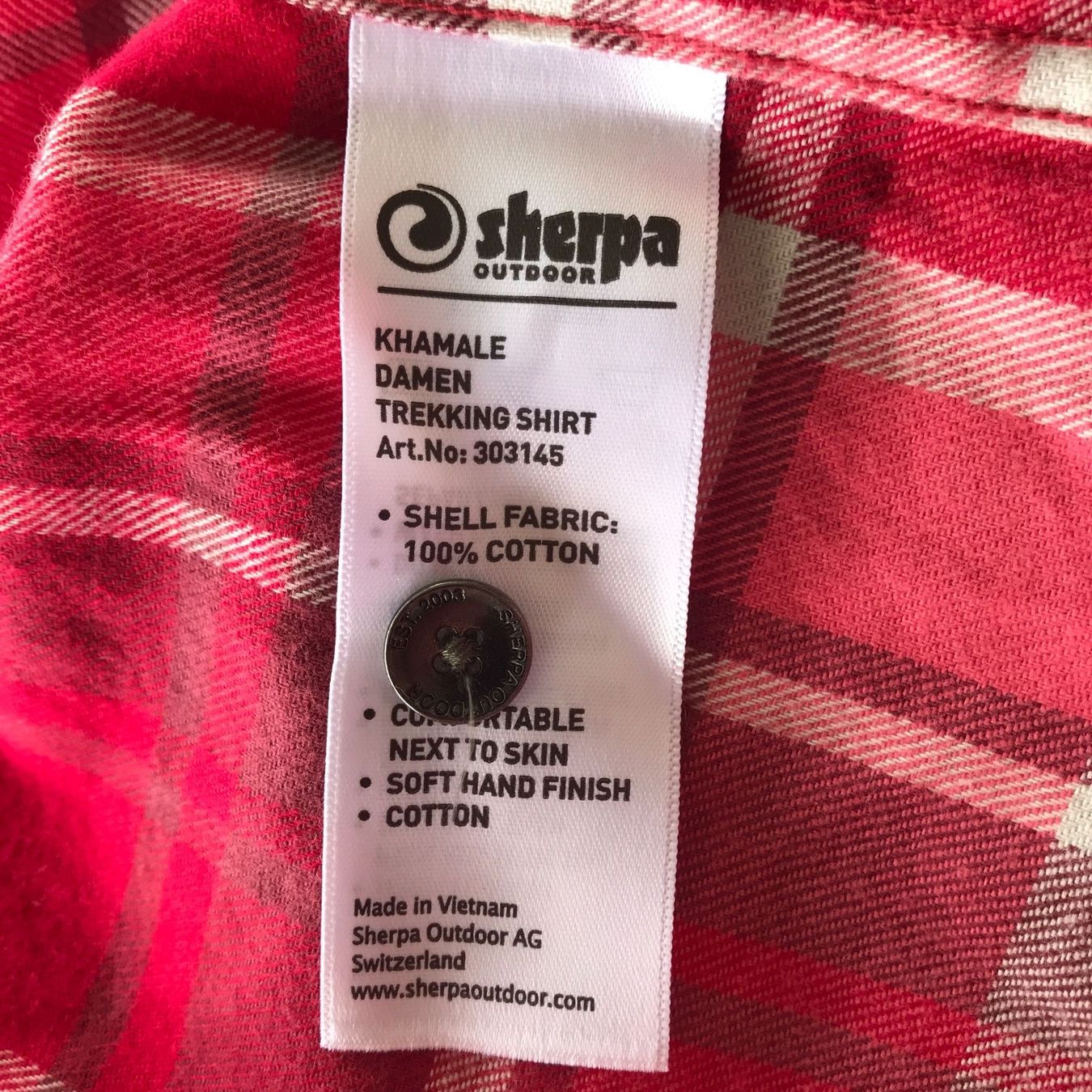 Sherpa Blusen: Sherpa Damenbluse Khamale, Gr. M, neu – Neu (gemäss Beschreibung) aus Ebnat-Kappel von Molton 6