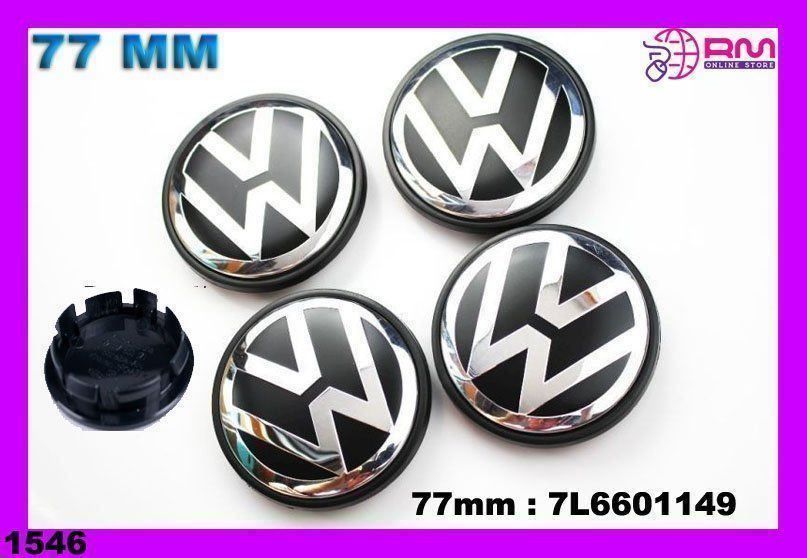 Tutti pezzi di ricambio auto: VW 4 x 77mm Nabendeckel 7L6601149 – Nuovo e nell'imballaggio originale da Unterägeri venduto da RmOnline