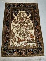 Seiden Perserteppich Tabriz vintage