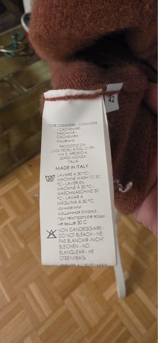 Pullover & Sweatshirts: Fedeli Pullover Kaschmir braun Grösse 36 – Gebraucht aus St. Gallen von mania03 3