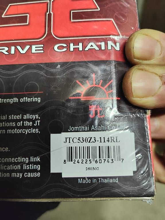 Tutti i ricambio per moto: Chaîne de transmission moto – Nuovo e nell'imballaggio originale da Fleurier venduto da dav_xx8y 1