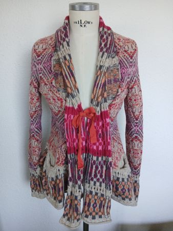 Tolle Strickjacke Odd Molly Lammwolle Gr.M.Traumfarben