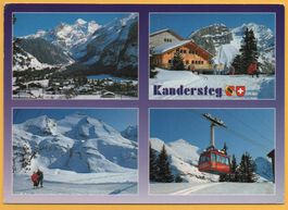 KANDERSTEG Luftseilbahn, Skilift, Skigebiet Sunnbühl