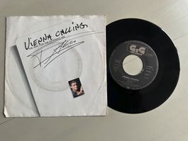 FALCO tolle Single Vienna Calling Kult Top Hit Charts