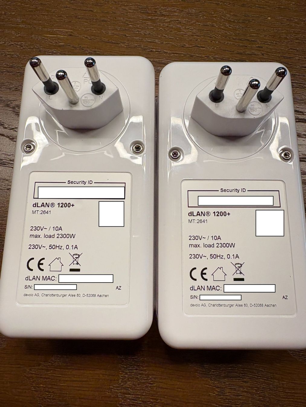 Devolo Unità & Adattatore: 2 Devolo dLAN 1200+ – Usato da Mühleberg venduto da cupra80 2