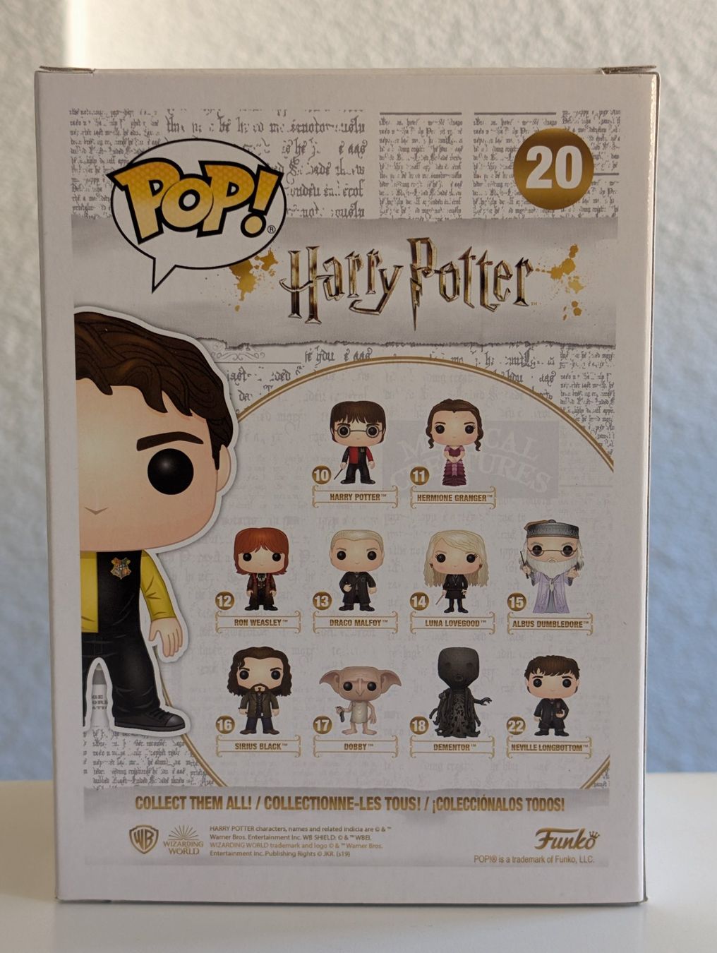 Funko Figurines: Funko Pop! - Harry Potter - Cedric Diggory - 20 – Neuf (Voir description) à Frauenfeld par pakschual 2
