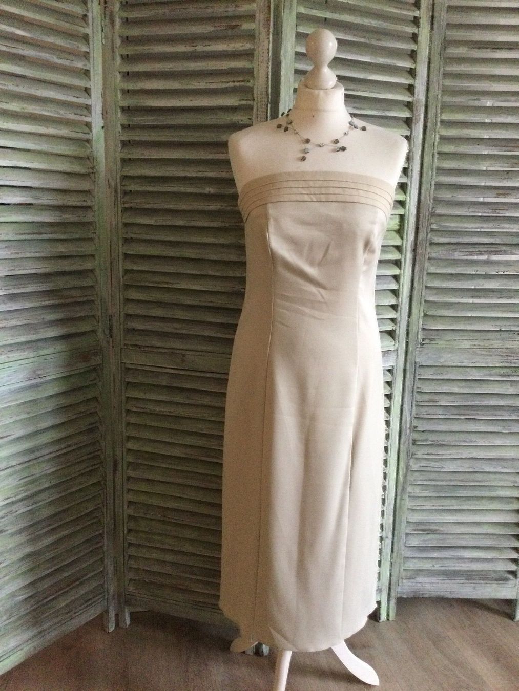 Vestiti: Robe bustier beige clair mariage/gala...taille 38 – Nuovo (secondo la descrizione) da Agiez venduto da chouchanelle