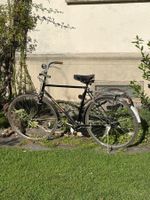 Vintage Herrenvelo schwarz mit Gepäckträger gebraucht