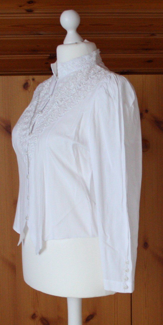 Camicette: Bluse mit Spitze PARK LANE weiss Gr. 44 – Usato da Flüelen venduto da Diversicum-Vintage 2