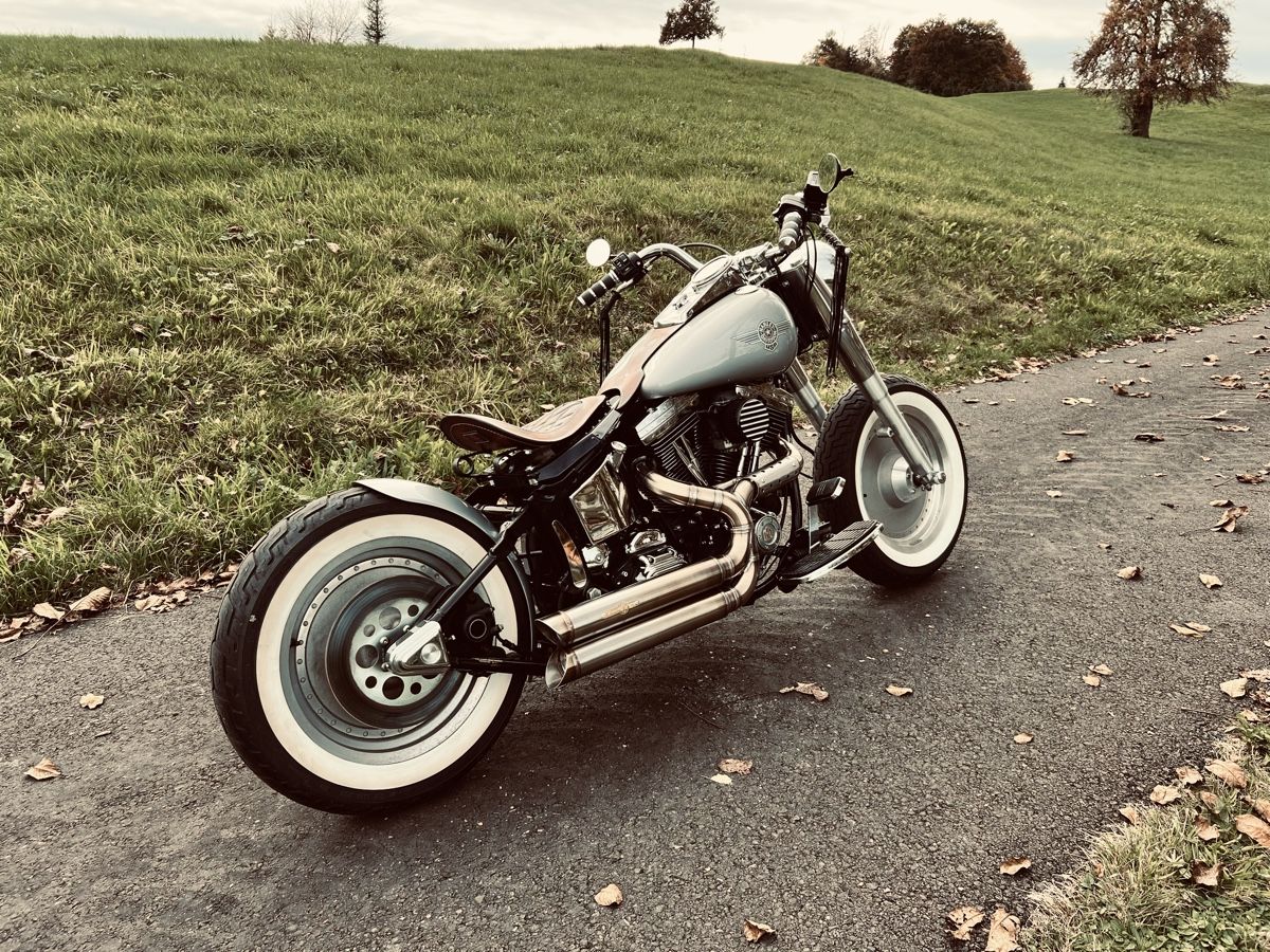 Harley-Davidson Chopper: 1992 Harley Davidson Softail Precision Bobber THE FURY – Usato da Meggen venduto da PrecisionBobbers 6