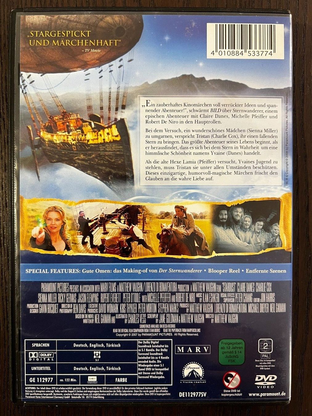 Alle DVDs: Der Sternwanderer – Gebraucht aus Zürich von FilmFreunde 1
