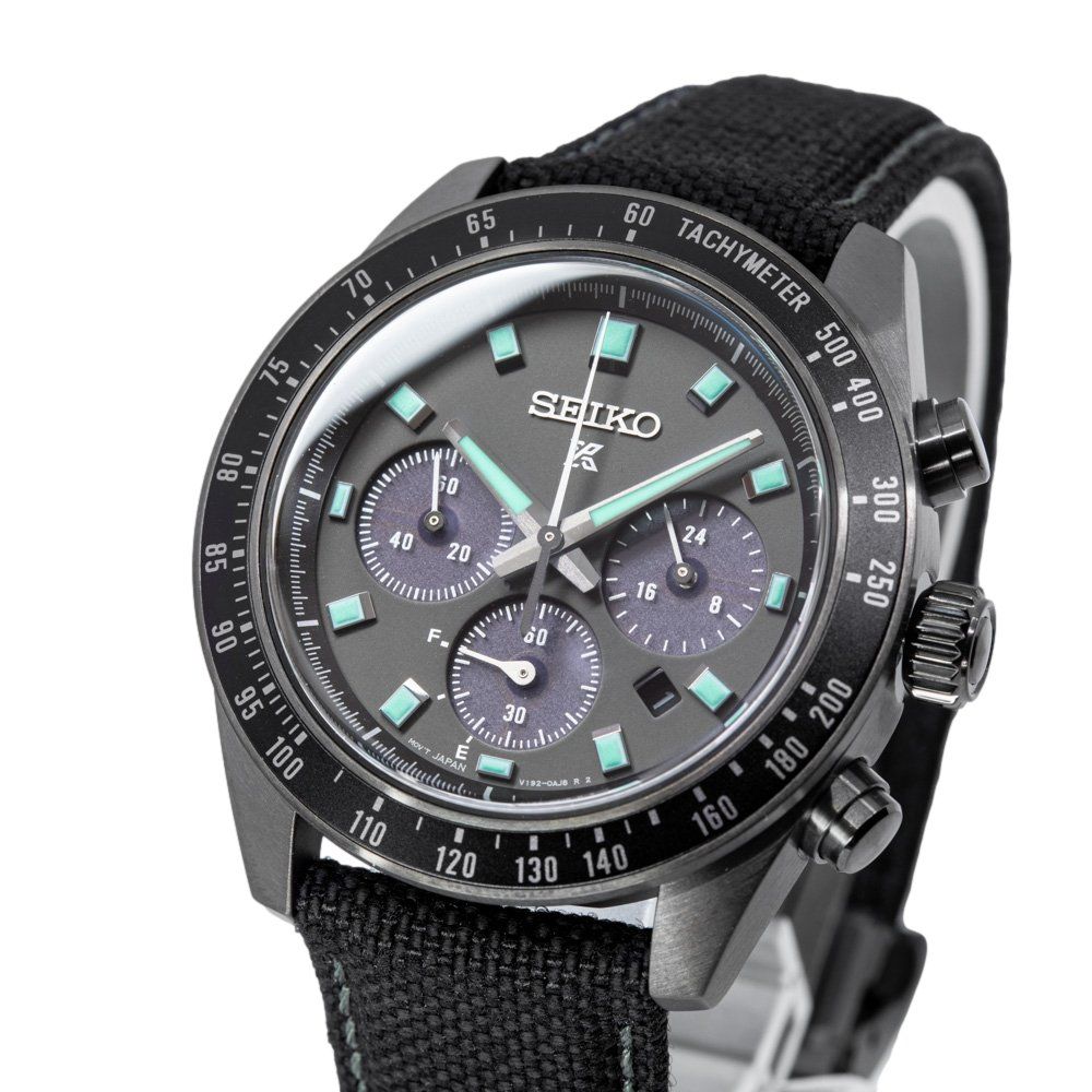 Seiko Orologi: Seiko SSC923P1 Prospex Speedtimer Night Vision Quartz Solar – Nuovo e nell'imballaggio originale da Schindellegi venduto da harveystore 9