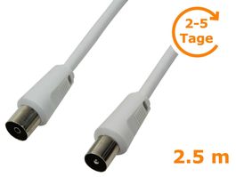 Antennenkabel Koax Buchse/Stecker 2.5 m