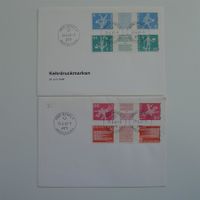 1968 Nr. S63+S64+S65+S67L FDC Briefe