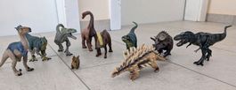 Dinosaurier Figuren Set 10 Stk. Sammlung guter Zustand