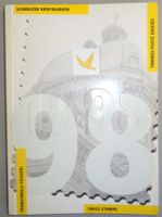 Jahresalbum Schweizer Briefmarken 1998, gestempelt