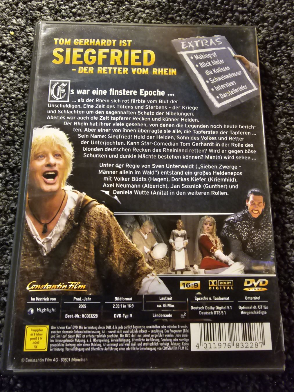 Tutti i DVDs: DVD Siegfried (21266) – Usato da Ruswil venduto da jan_bxl5 1