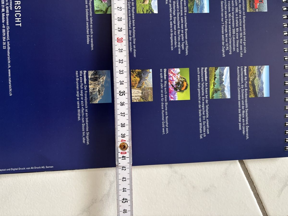 Calendriers: Kalender 2026 – Neuf avec emballage d'origine à Schwyz par Francesca54 1