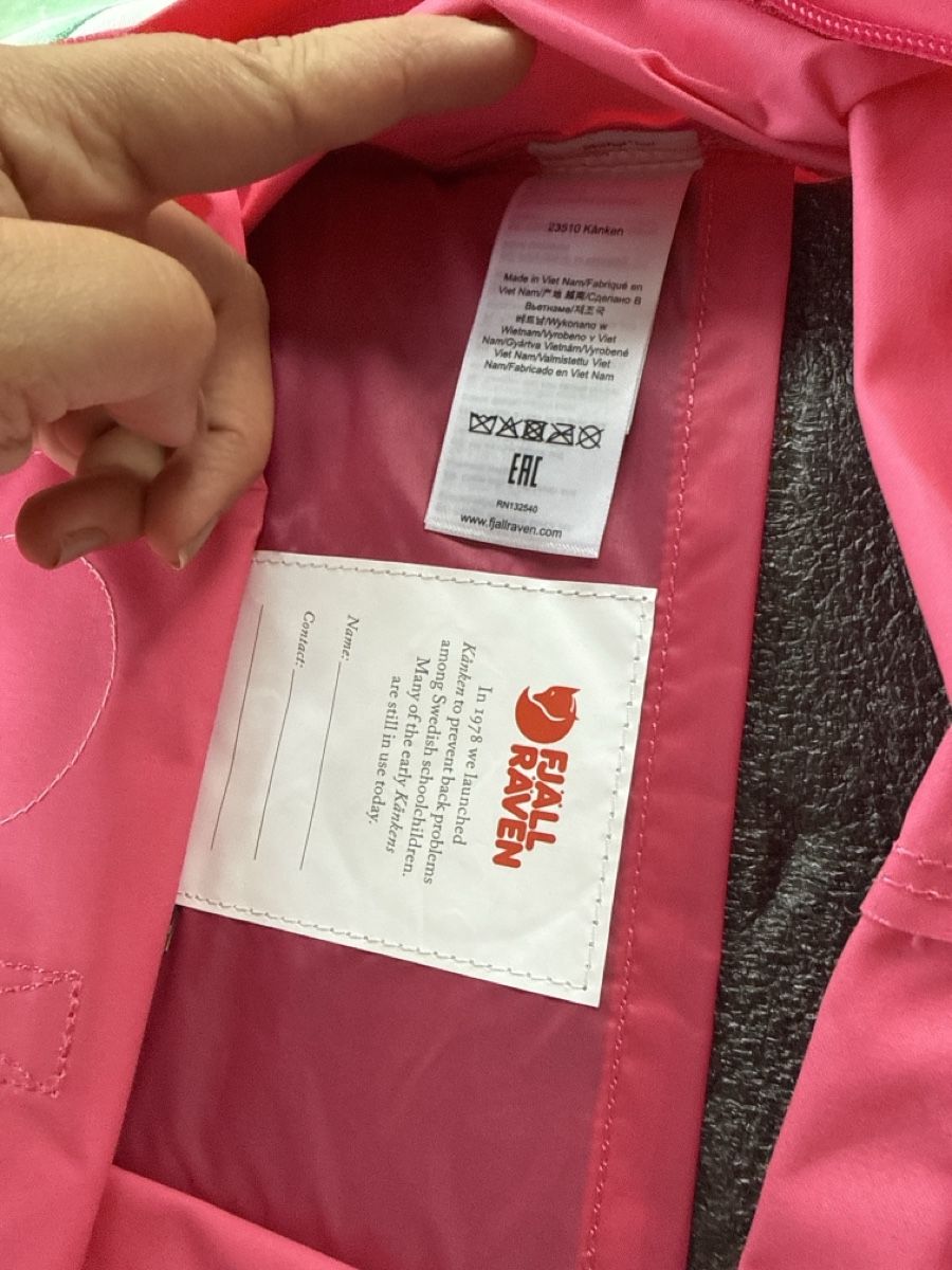Fjällräven Zaini: Fjällräven Kånken Pink Backpack – Nuovo (secondo la descrizione) da Oberwil BL venduto da Zenga60 2
