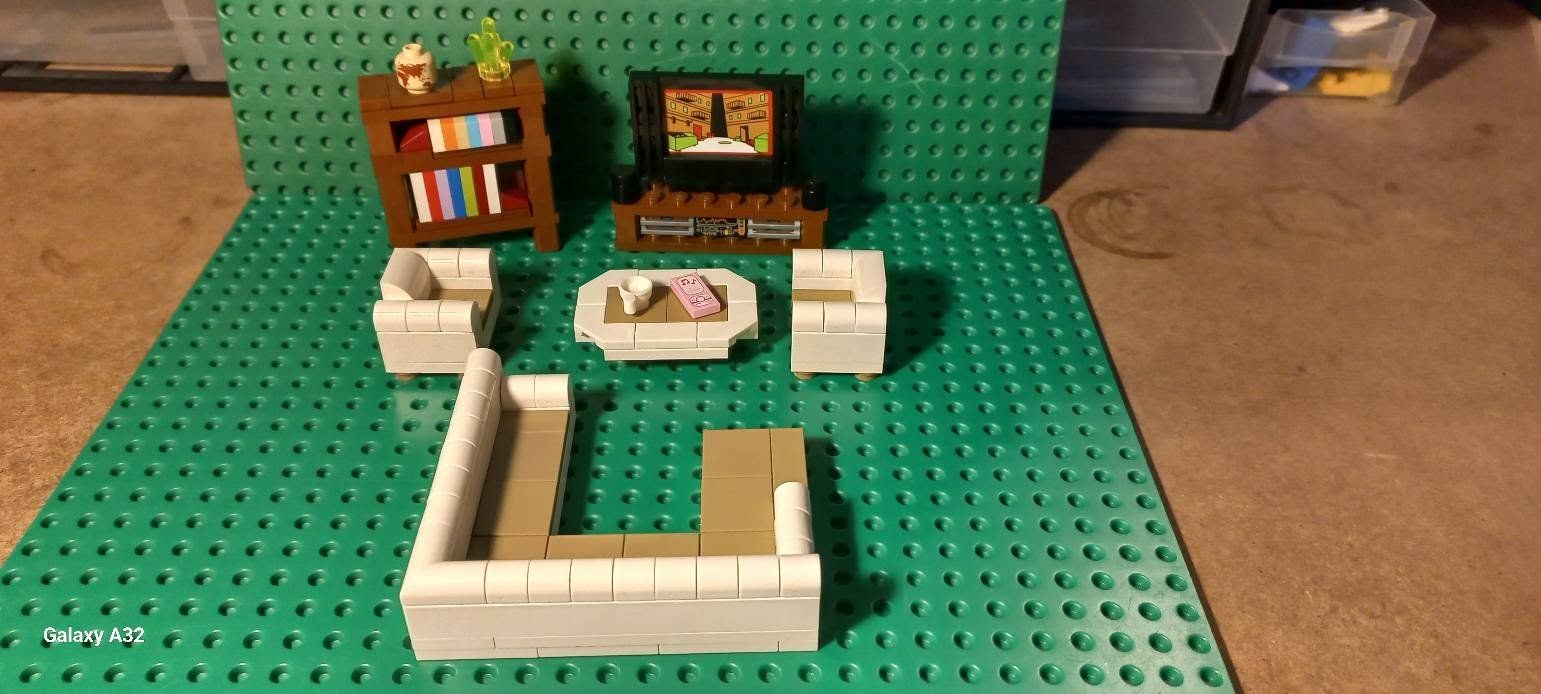 Lego Spielzeuge: L'ensemble salon Lego – Gebraucht aus La tour de treme von Legocreation82 1