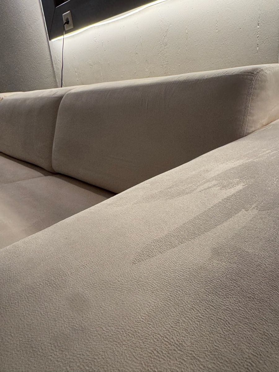 Divani: Ecksofa in Creme-Beige mit Schlaffunktion – Usato da Fehraltorf venduto da Sofalab.swiss 4