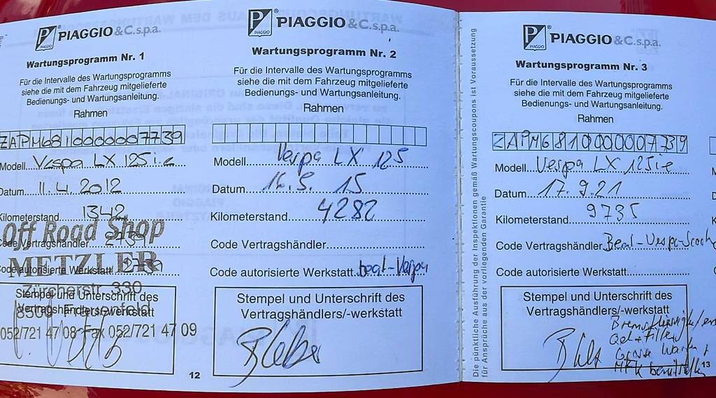 Scooter: Vespa LX 125 i.e. – Usato da Matzingen venduto da hal_lq25 4