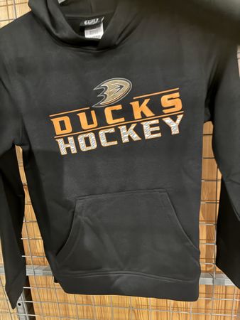 NHL Anaheim Ducks Hoodie schwarz Grösse M neu mit Etikett