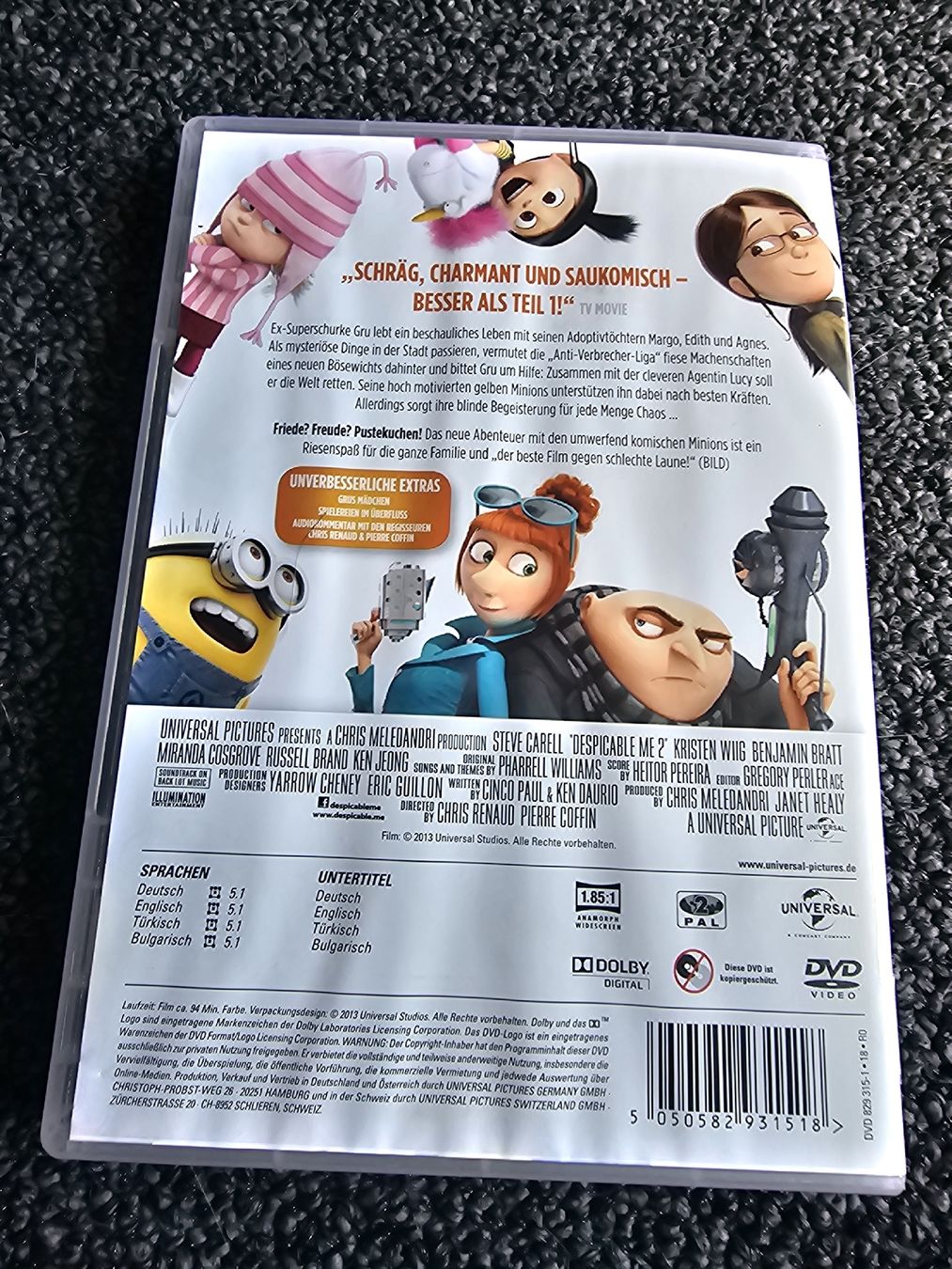 Tutti i DVDs: Ich - Einfach unverbesserlich 2 (20715) – Usato da Ruswil venduto da jan_bxl5 1
