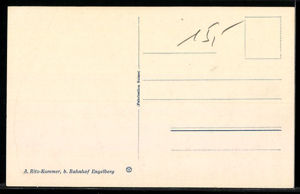 Cartoline postali: AK Engelberg, Hotel Titlis – Usato da Berlin venduto da bartko-reher 1