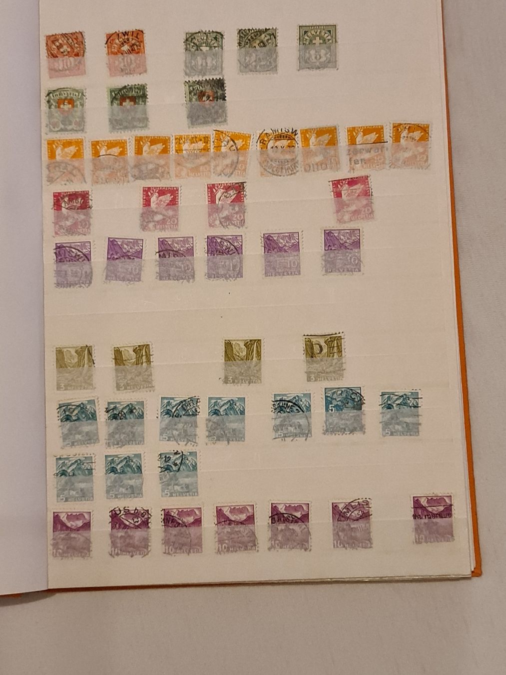 Alle Briefmarken: Briefmarken Sammlung 🇨🇭,  – Gebraucht aus Thun von erh_fs86