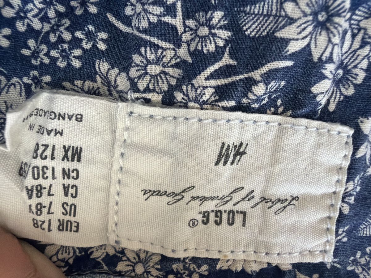 H&M Kleider & Röcke: H&M Jeanskleid Grösse 128 – Gebraucht aus Frauenfeld von Knodel 4
