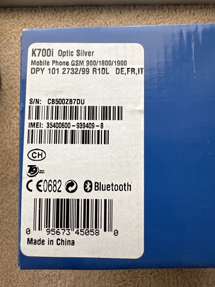 Sony Telefoni cellulari / Smartphones: Sony Ericsson K700i Optic Silver (OVP) – Usato da Küsnacht ZH venduto da Nano_zh 1