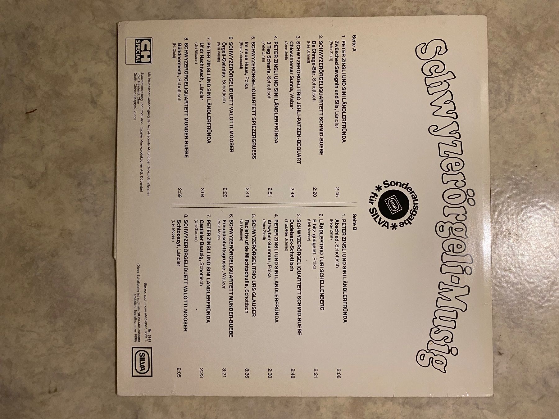 Dischi in vinile: LP: Schwyzerörgelimusig – Usato da Buchrain venduto da Ranti0 1