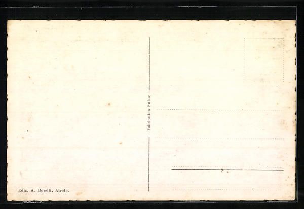 Cartoline postali: AK Airolo, Teilansicht – Usato da Berlin venduto da bartko-reher 1